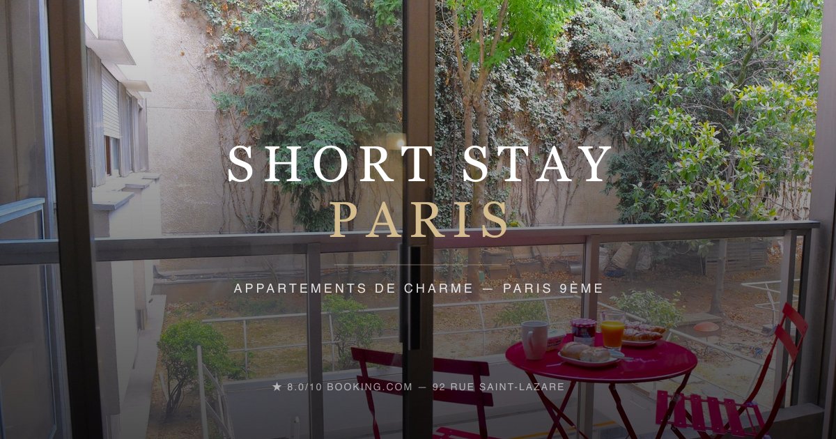 Short Stay Paris Apartments, Paris